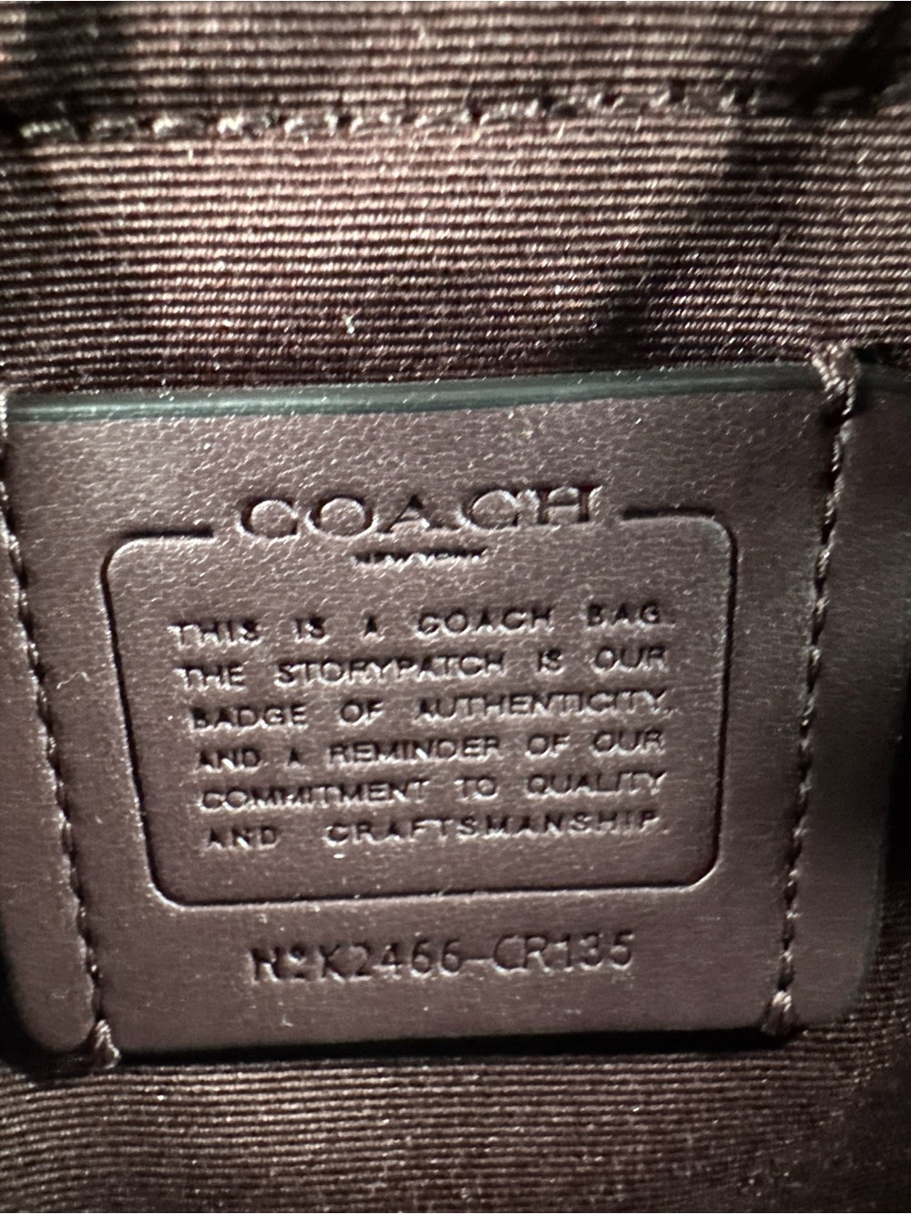 COACH Jamie Camera Crossbody Bag, Brown Signature Coated Canvas Bag - Picture 8 of 9